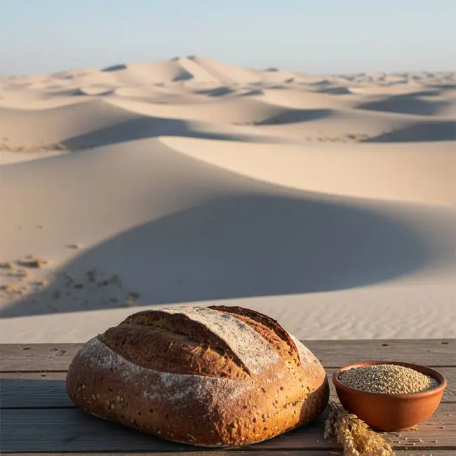 Andean Whole Grain Peruvian Bread – Vegetarian bread recipe from Peru